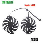 95mm T129215SU 12V 0,50A RTX3070 RTX3060Ti jaoks ASUS RTX 3070 3060 Ti DUAL OC graafikakaardi jahuti ventilaator