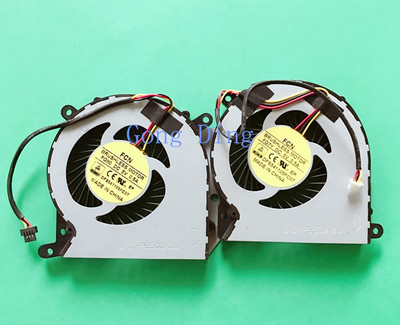 Novi laptop CPU gpu ventilator za hlađenje Hladnjak za prijenosno računalo Prikladan za Hasee DFS501105FR0T FHCX DFS501105FROT FCN FJL0 FJLO FG5B prijenosna računala