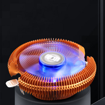1Pc Led Cpu Cooler Cooling Cpu Fan Pc Cooling Fan 1200 Radiator Voor Lga 775 1150 1151 1155 1156 1366 X79 X99 2011 Amd AM3/4