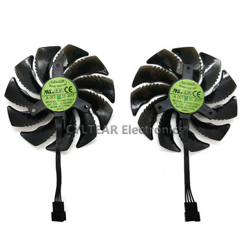 88MM PLD09210S12HH T129215SU 4Pin Cooler Fan For Gigabyte GeForce GTX1060 1070 GTX 1050ti GTX 960 RX570 RX470 graphics