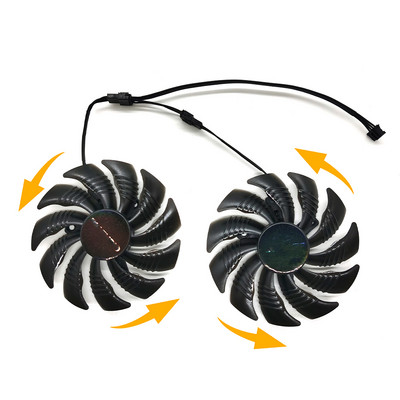 88MM PLD09210S12HH T129215SU 4Pin ventilator hladnjaka za Gigabyte GeForce GTX1060 1070 GTX 1050ti GTX 960 RX570 RX470 grafičku karticu