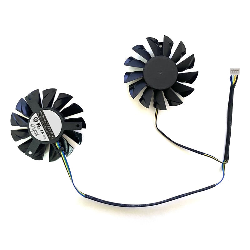 75 mm PLD08010B12H PLD08010S12HH 4PIN Ventilator za hlađenje GTX 660TI GPU VENTILATOR Za MSI GTX650 GTX670 GTX680 Twin Frozr III ventilator grafičke kartice