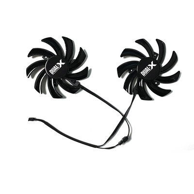 2 vnt FD7010H12S FDC10H12S9-C R9 270X GPU aušintuvas, skirtas Xfx R9 285/280/290/290X/280X Rx 480/470 Sapphire R9 270X 280