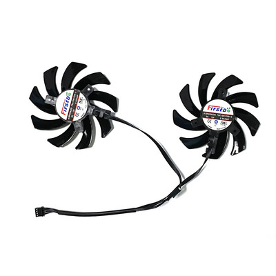 2 vnt FD7010H12S FDC10H12S9-C R9 270X GPU aušintuvas, skirtas Xfx R9 285/280/290/290X/280X Rx 480/470 Sapphire R9 270X 280