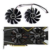 2tk CF1010U12S FDC10U12S9-C RX 5700 XT GPU jahuti Asrock Radeon RX 5700 XT 5700XT graafika jahutusventilaatori jaoks