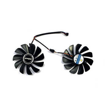 2 τμχ CF1010U12S FDC10U12S9-C RX 5700 XT Ψύκτη GPU για ανεμιστήρα γραφικών Asrock Radeon RX 5700 XT 5700XT