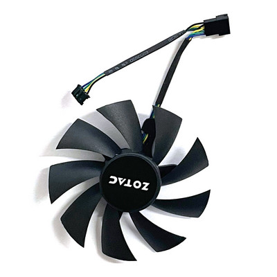 2PCS GA92S2H GA92A2H DC 12V 0,35A 85MM 4PIN RTX2060 GPU dzesētājs Zotac RTX2060 2060 SUPER iznīcinātājam HA/HB grafikas dzesēšanas ventilators