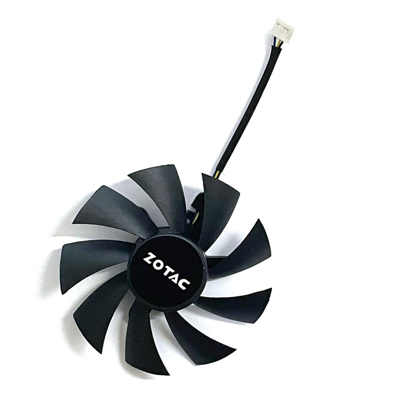 2PCS GA92S2H GA92A2H DC 12V 0,35A 85MM 4PIN RTX2060 GPU dzesētājs Zotac RTX2060 2060 SUPER iznīcinātājam HA/HB grafikas dzesēšanas ventilators