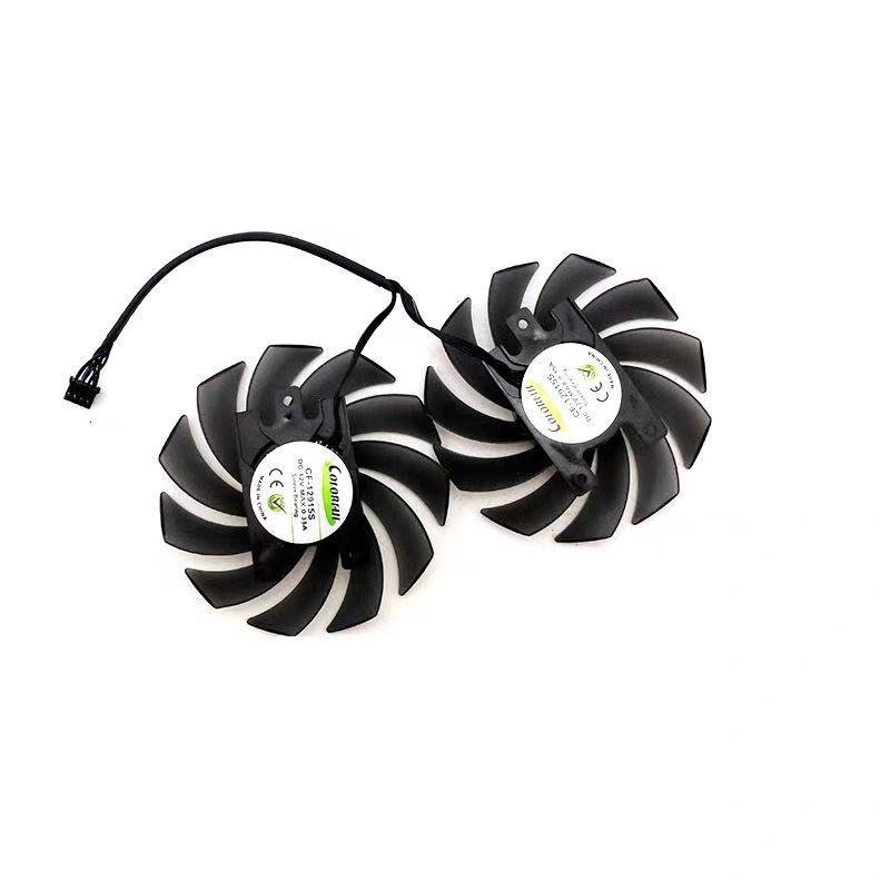 CF-12915S DC 12V 0.35A 4PIN 85MM RTX2060 GPU hladnjak za Inno3D Geforce RTX 2060 1660 Super Twin X2 ventilator za hlađenje grafičke kartice