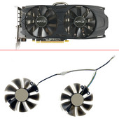 Hűtőventilátorok 2 DB ÚJ 85MM 4PIN GA91S2H KFA2 GTX1060 EX OC GPU VENTILÁTOR GALAXY GTX 1060 EX OC grafikus kártya ventilátor csere