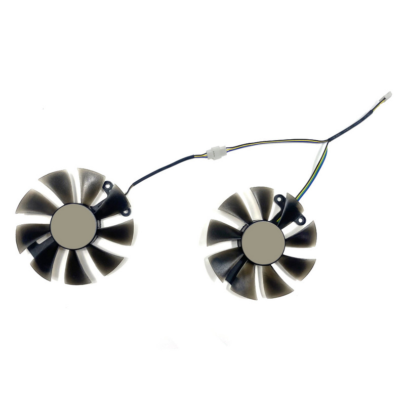 Hűtőventilátorok 2 DB ÚJ 85MM 4PIN GA91S2H KFA2 GTX1060 EX OC GPU VENTILÁTOR GALAXY GTX 1060 EX OC grafikus kártya ventilátor csere