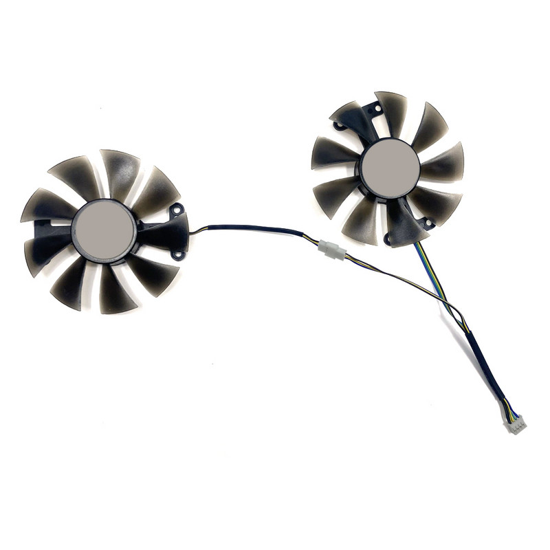 Hűtőventilátorok 2 DB ÚJ 85MM 4PIN GA91S2H KFA2 GTX1060 EX OC GPU VENTILÁTOR GALAXY GTX 1060 EX OC grafikus kártya ventilátor csere