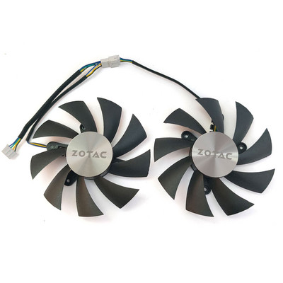 NOVO 2KOM 87MM 4PIN GA92A2H GAA8S2U RTX 2060 GPU ventilator，za ZOTAC RTX 2060 2060 SUPER GTX 1660 1660TI ventilator za hlađenje grafičke kartice