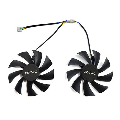 NOVO 2KOM 87MM 4PIN GA92A2H GAA8S2U RTX 2060 GPU ventilator，za ZOTAC RTX 2060 2060 SUPER GTX 1660 1660TI ventilator za hlađenje grafičke kartice
