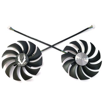 НОВ CF1010U12S GAA8S2U RTX 3070 AMP Holo LHR GPU вентилатор，За ZOTAC GAMING GeForce RTX 3070 AMP Holo LHR вентилатор за охлаждане на графична карта