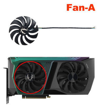 UUS CF1010U12S GAA8S2U RTX 3070 AMP Holo LHR GPU ventilaator, ZOTAC GAMING GeForce RTX 3070 AMP Holo LHR graafikakaardi jahutusventilaatori jaoks