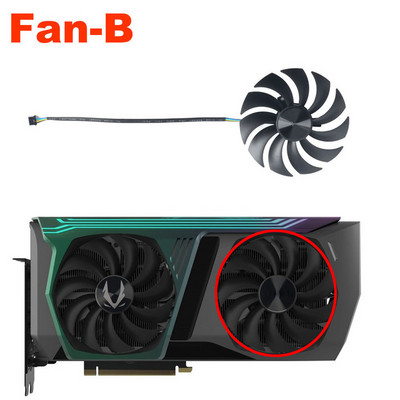 UUS CF1010U12S GAA8S2U RTX 3070 AMP Holo LHR GPU ventilaator, ZOTAC GAMING GeForce RTX 3070 AMP Holo LHR graafikakaardi jahutusventilaatori jaoks