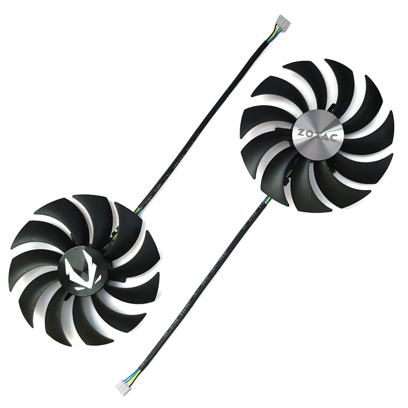JAUNS CF1010U12S GAA8S2U RTX 3070 AMP Holo LHR GPU ventilators, paredzēts ZOTAC GAMING GeForce RTX 3070 AMP Holo LHR grafikas kartes dzesēšanas ventilatoram