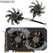 Ανεμιστήρας ψύξης 6 ακίδων 75MM FD8015U12D RTX 2060 GTX1660 Ti για ανεμιστήρα ψύξης κάρτας γραφικών ASUS GTX 1660 1660Ti TUF GAMING OC RTX2060