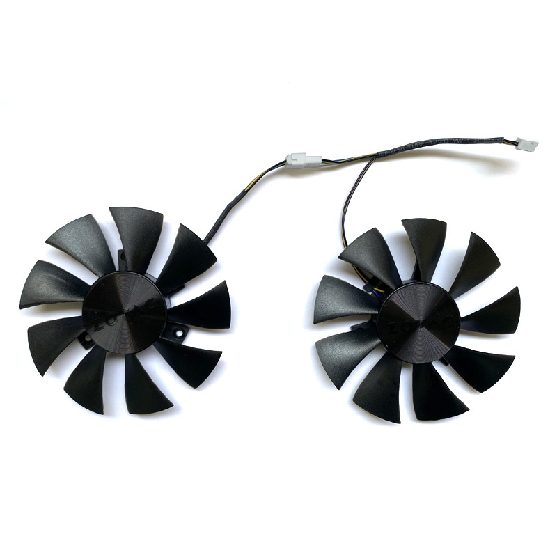 ÚJ 85MM 4PIN GA91S2H 12V 0.35A 40*40*40mm VGA ventilátor ZOTAC GeForce GTX 1060 AMP GTX1070 MINI grafikus kártya hűtő hűtőventilátorhoz