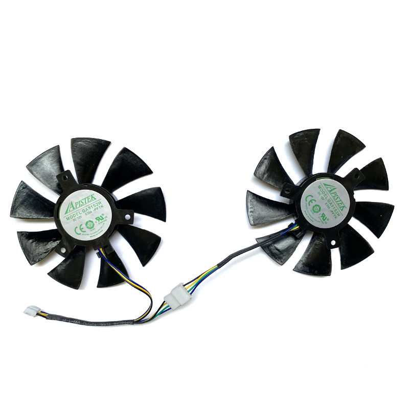 ÚJ 85MM 4PIN GA91S2H 12V 0.35A 40*40*40mm VGA ventilátor ZOTAC GeForce GTX 1060 AMP GTX1070 MINI grafikus kártya hűtő hűtőventilátorhoz