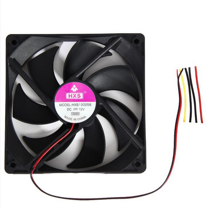 2tk 120mm 120x25mm 12V jahutusventilaatori vahetus 4 kontaktiga pistik 1800PRM jahutusradiaator ventilaator PC Cooler Master Dropshiping