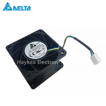 Δωρεάν αποστολή Delta 6038 PFR0612XHE DC 12V 3.30A εξαιρετικά βίαιος ισχυρός αξονικός ανεμιστήρας υψηλής ταχύτητας