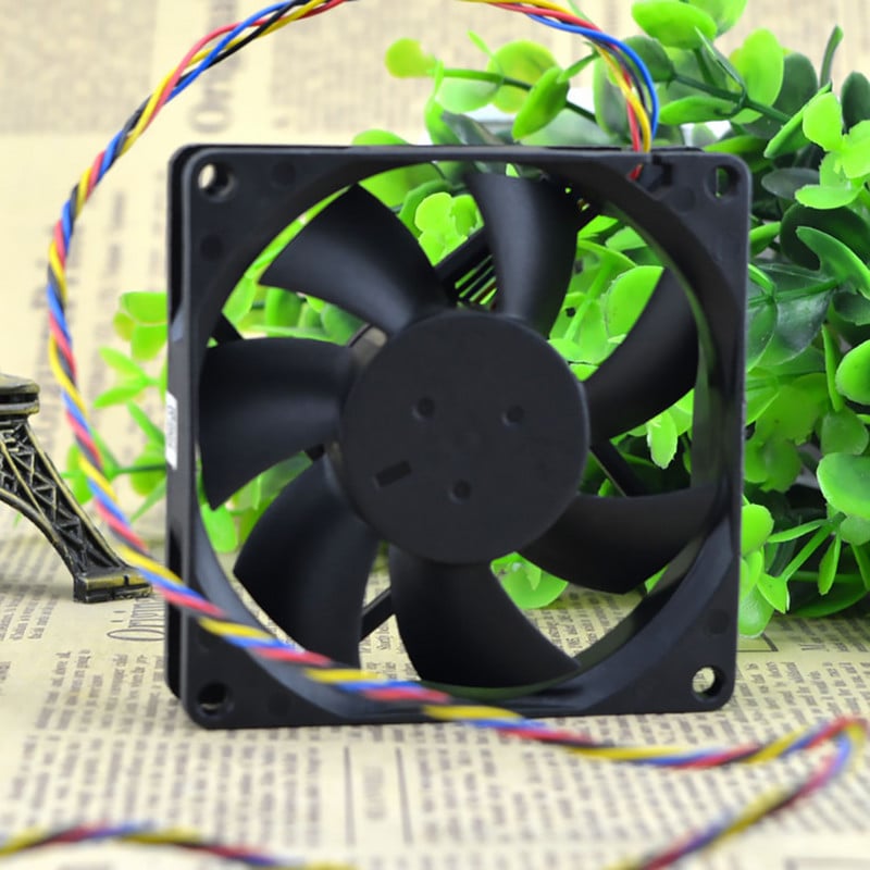 Skirta AVC 8020 DASA0820R2U 12V 0,6A 4 laidai, skirti Optiplex 790 990 SFF korpuso aušinimo ventiliatoriui 8CM 80X80X20MM