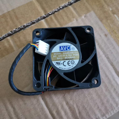 Безплатна доставка AVC DS06025B12U 60mm 6cm DC 12V 0.70A Pwm сървър инверторен охлаждащ вентилатор