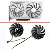 89MM 100MM CF9015H12S CF1010U12S 4PIN balts RTX3070 3060 Twin GPU priekš ZOTAC RTX 3070 Twin Edge RTX 3060 Twin Edge OC RTX3060Ti