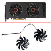 2db FDC10H12S9-C FD7010H12S 4PIN hűtőventilátor Sapphire HD6850 HD6970 HD7870 2G HD7950 HD7970 XFX R9 270X 280X grafikus ventilátorhoz