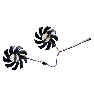2db FDC10H12S9-C FD7010H12S 4PIN hűtőventilátor Sapphire HD6850 HD6970 HD7870 2G HD7950 HD7970 XFX R9 270X 280X grafikus ventilátorhoz