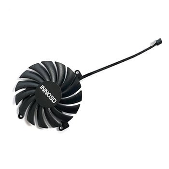 ΝΕΟΣ 85mm 4PIN DC 12V 0.35A CF-12910S RTX3070 GPU Cooler για ανεμιστήρα κάρτας γραφικών Inno3D GEFORCE RTX 3050 3060Ti 3070 TWIN X2 OC