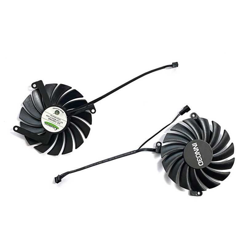 NOVI 85MM 4PIN DC 12V 0.35A CF-12910S RTX3070 GPU hladnjak za Inno3D GEFORCE RTX 3050 3060Ti 3070 TWIN X2 OC ventilator grafičke kartice