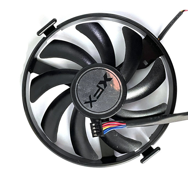 2db FDC10U12S9-C 4 tűs FY09010H12LPB ETH hűtőventilátor Radeon XFX R9 380 X R7 350 360 370 460-2/4 grafikus kártya ventilátorhoz