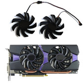 2PCS FDC10H12S9-C DC 12V 0.45A 4Pin 85mm за Sapphire R9 270 280 280X 285 HD7850 7950 7970 Вентилатор на графична карта
