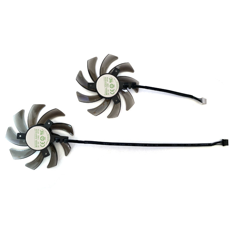 85 mm-es 4 tűs GA91S2U RTX 2060 GPU VENTILÁTOR hűtőventilátor csere Palit GeForce RTX 2070 2060 Dual Gaming Pro OC grafikus kártya ventilátorhoz
