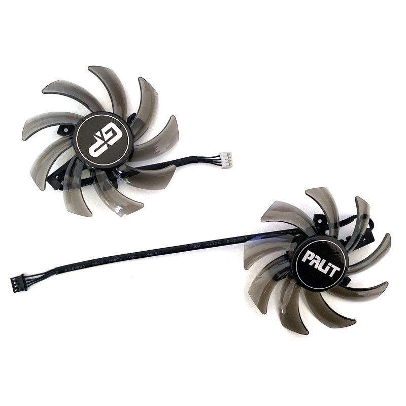 85 mm-es 4 tűs GA91S2U RTX 2060 GPU VENTILÁTOR hűtőventilátor csere Palit GeForce RTX 2070 2060 Dual Gaming Pro OC grafikus kártya ventilátorhoz