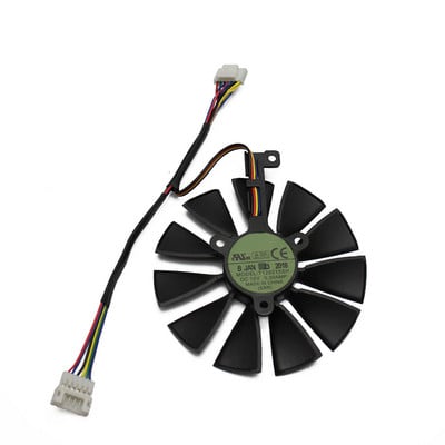 T129215SH DC12V 0,30 AMP T129215SL DC12V 0,20 AMP graafikakaardi jahutusventilaator 87 mm ASUS ROG STRIX RTX 2070 O8G GAMING jaoks