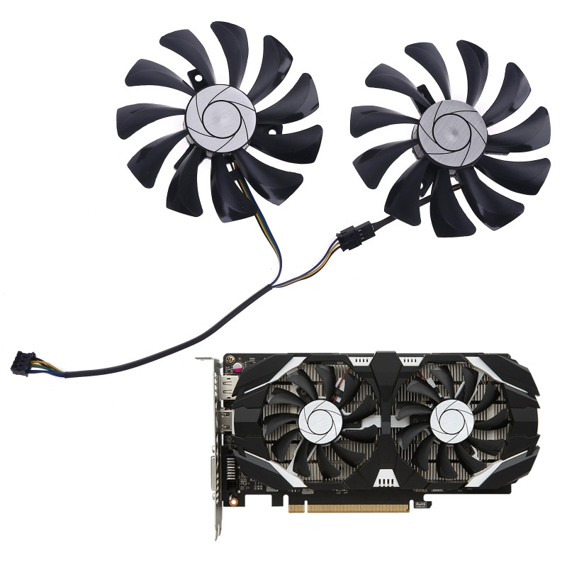 1 pora 85 mm HA9010H12F-Z 4 kontaktų aušintuvo ventiliatoriaus keitimas, skirtas MSI GTX 1060 OC 6G GTX 960 P106-100 P106 GTX1060 GTX960