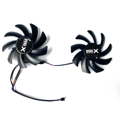 2PCS FDC10H12S9-C 85MM 4PIN HD6850 ventilator za hlađenje za sapphire Dual-X HD6850 HD6970 HD7870 2G HD7950 HD7970 R9 390 R9 285 ventilatora