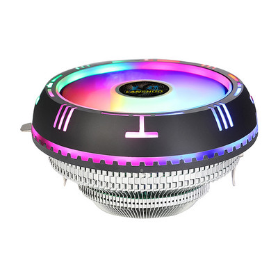 CPU Air Cooler με 90mm ανεμιστήρα RGB για AMD X79 X99 LGA 2011 Hydraulic Bearing Fins Aluminium Low Profile Cooler CPU