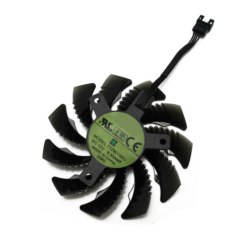 3db 75MM T128010SU hűtőventilátor Gigabyte AORUS GTX 1080 1070 Ti Gaming Fan GTX 1070Ti G1 Gaming GPU videokártya hűtőventilátorhoz