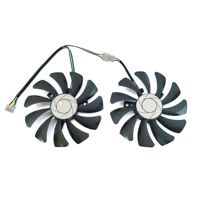 ÚJ 2 DB 85MM 4PIN HA9010H12F-Z GTX 1060 GPU ventilátor,MSI GTX 1060 OC 6G GTX 960 P106-100 P106 GTX960 videokártya hűtőventilátorhoz