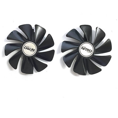 2 vnt 95 mm CF1015H12D Sapphire RX570 580 GPU aušintuvas, skirtas Sapphire Radeon RX 470 480 580 570 RX580 RX480 grafinis aušinimo ventiliatorius