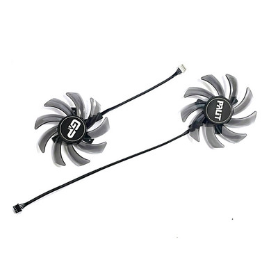85mm 4PIN DC 12V 0.4A GA91S2U RTX2070 GPU hűtő Palit Rtx 2060 2060 Super 2070 GTX1660 1660TI Dual Video Card hűtőventilátorhoz