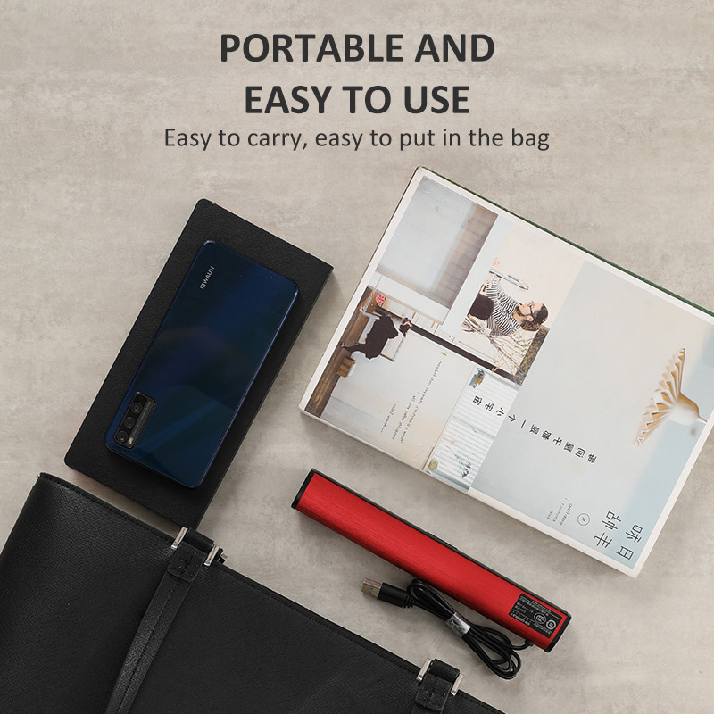 Nešiojamojo kompiuterio garsiakalbis, USB laidas su žemų dažnių garsiakalbio garso dėžute, skirta kompiuterio stereofoninio garsiakalbio tvarkyklei, nemokami du kanalai