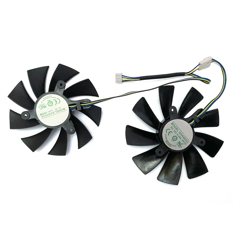 JAUNS Dzesēšanas 87MM 100MM GAA8S2U GA92S2H 12V 0.45A 4PIN GeForce RTX2070 GPU FAN ZOTAC RTX2070 RTX 2070 OC Mini videokartes ventilatoriem
