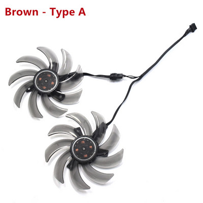 Nový 85mm chladič FDC10H12S9-C FD7010H12S 4pinový ventilátor pre grafickú kartu Palit GeForce GTX 1070 Ti 1070 1060 1080 GTX1060 Dual