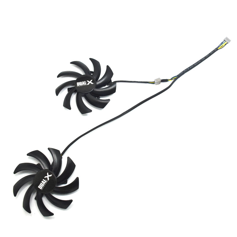 Nový 85mm chladič FDC10H12S9-C FD7010H12S 4pinový ventilátor pre grafickú kartu Palit GeForce GTX 1070 Ti 1070 1060 1080 GTX1060 Dual